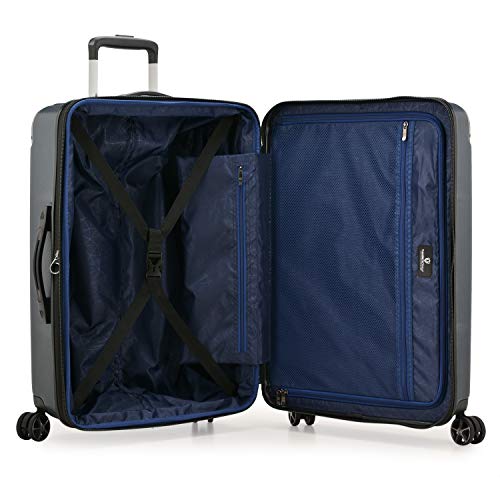 Traveler's Choice New London II Hardside Expandable Spinner Luggage, Navy, Carry-on 22-Inch2