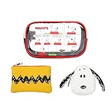 Bioworld Peanuts Snoopy Comic Panels 3-Piece Cosmetic Set