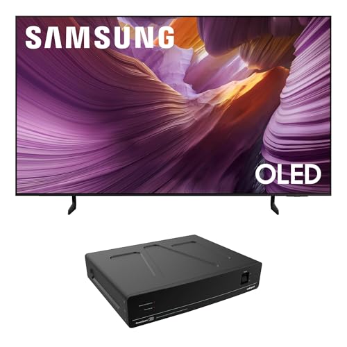 Image of Samsung QN77S85FAEXZA 77 Inch OLED HDR 4K Smart TV with an AudioQuest PQ505NA PowerQuest 505 12 Outlet Surge Protector (2025)