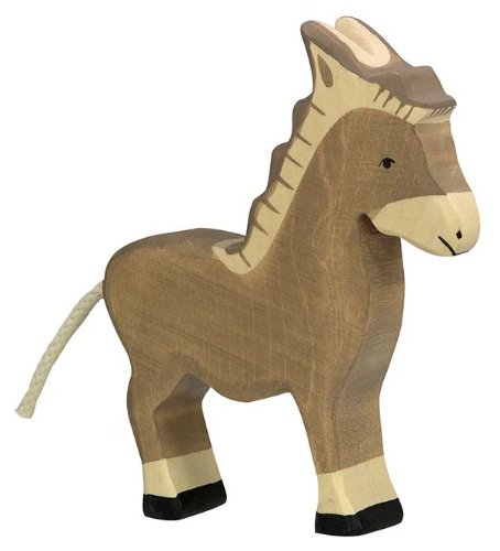 Holztiger Donkey Toy Figure