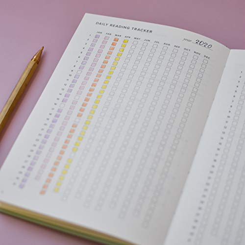 KUNITSA CO. Reading Journal. Book Journal for Book Lovers & Readers. Review and Track Your Reading (Green) - 52 book reviews - Thumbnail 5