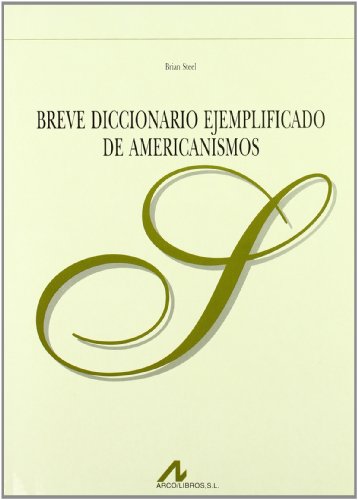 Portada de Breve diccionario ejemplificado de americanismos
