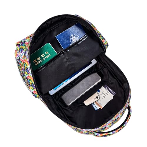 Mochila ligera Bear Dancing cómoda con compartimentos para trabajo y ocio 5