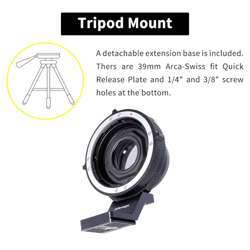 Ficha técnica XPIMAGE M645 a L 0.71X Adaptador de reductor focal óptico compatible con lente Mamiya Phase Schneider 645 a Leica SL Panasonic S5 Sigma fp L Cámara de montaje en L - Fernando Cortés
