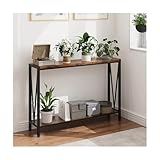 Design étroit et peu encombrant : Avec sa faible profondeur de 25 cm, cette console étroite s'intègre parfaitement dans les espaces restreints tels que les couloirs, derrière les canapés, entre les fenêtres ou dans les petits appartements, idéale pour les intérieurs où l'espace est précieux.