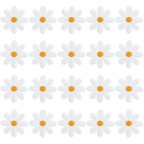 MenYiYDS Parche de Flores de Margarita Cover