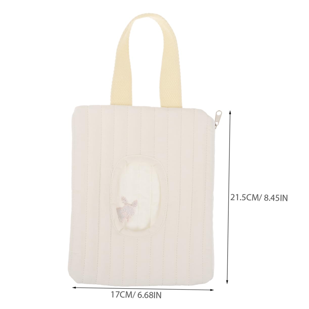 2pcs Portable Wipe Dispenser Lightweight Refillable Wipes Holder for Diaper Bag Nursery Travel Multipurpose Design to Keep Fresh and Accessible