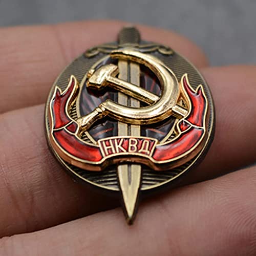 FTYYSWL Sovjet-medaille, badge van de NKVD van de USSR,Hergravure van de Sovjet-KGB-medaille, Metalen herdenkingsminage - Image 6