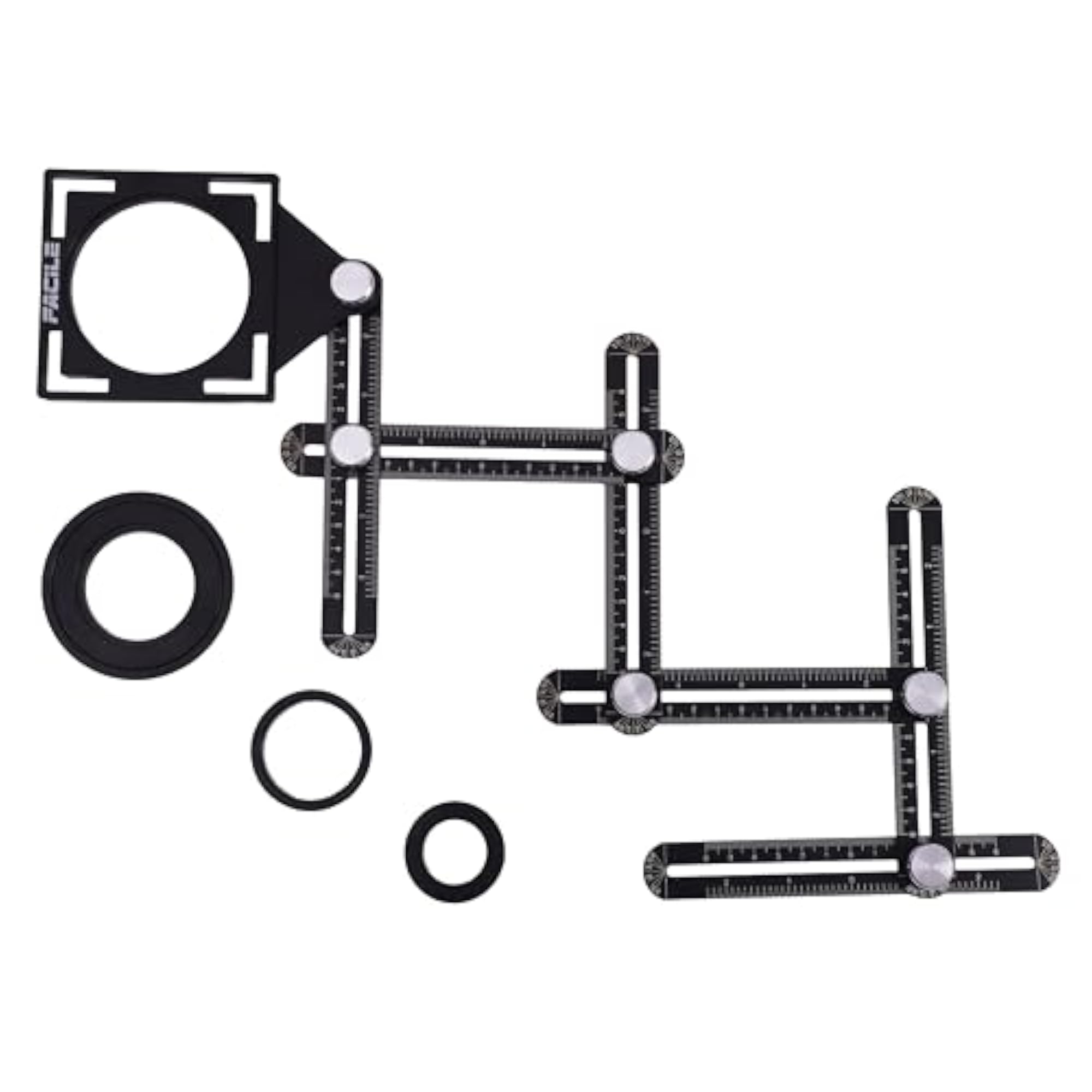 6-Side Tile Hole Maker & Angle Template Tool