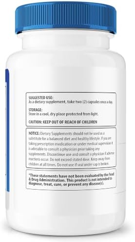 NutraVibe UroVance Capsules, 2 Pack (120 Capsules) - 1