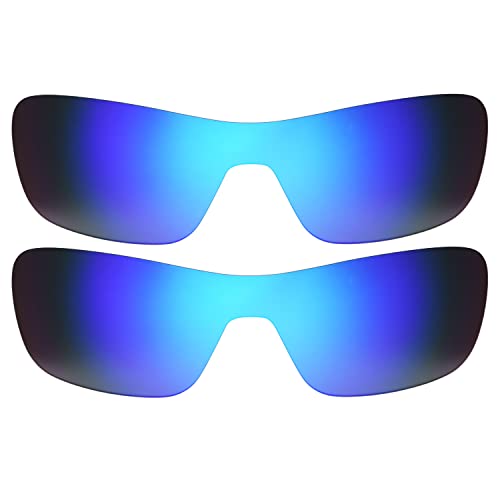 Verres polarisés Oakleys Turbine Rotor Bleu avec haute protection anti-reflet en taille unique