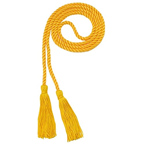 Image of Graduation Honor Cord - Gold - Every School Color Available - Made in USA