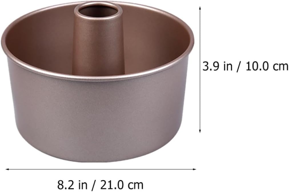 Non-stick Carbon Steel Live Bottom Cake Pan Mold for Baking Cheesecake and Pudding, Lightweight High Strength round Springform Baking Tray for Oven Use