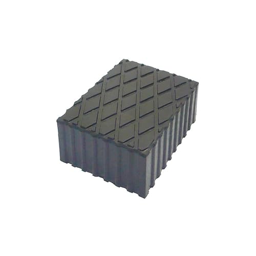 ToolHub 9956 Jacking Beam Rubber Support Studs Block - Scissor Car Lift - 120 x 160 x 80MM