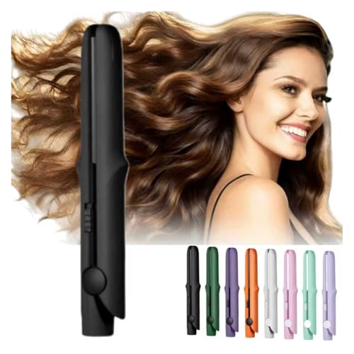 Plancha y Rizador 2 en 1 Mini Dual Purpose Curling Iron miniatura 2