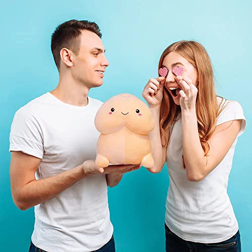 Tbatquil Funny Plush Pillow Toys 3D Cartoon Fashion Stuffed Novelty Pillow Funny Festival Gift(7.8In) #TOP1