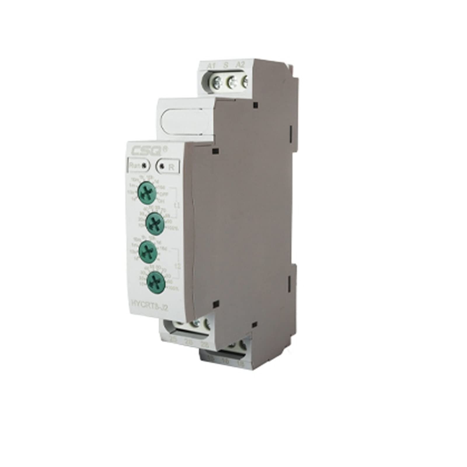 CSQ HYCRT8-J Wyświetlacz LED cyfrowy przekaźnik czasowy cykl asymetryczny SPDT 220V 16A AC/DC12V-240V Powtarzanie elektroniczne (Ac220v, HYCRT8-J2)