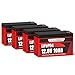 CYCLENBATT 4 Pack 12V 10Ah Lithium Battery, 5000+ Cycles 12V 10Ah Battery Built-in 10A BMS, 12V Lithium Battery Suitable for Power Wheels, Fish Finder, UPS, Solar, HAM Radio, Deer Finder, Camper