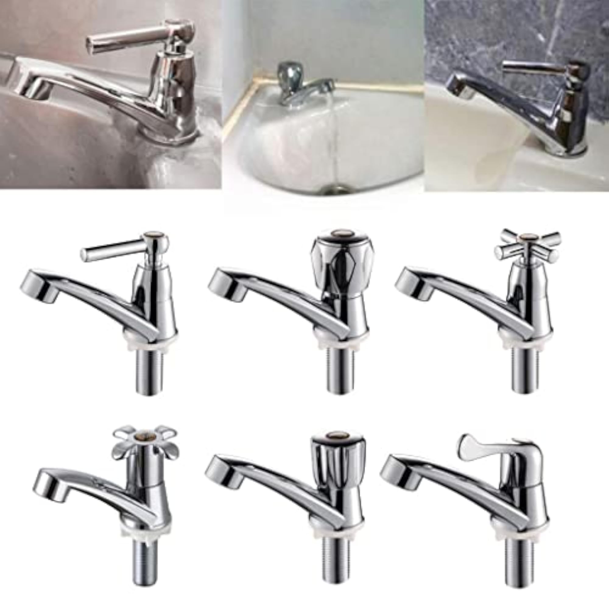 Kitchen Basin Mixer Sink Faucet Single Handle