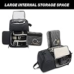 Wesoke Camera Backpack Bag Professional Camera Case for DSLR/SLR Mirrorless Camera, Photograhy Backpack with Laptop Compartment & Tripod Holder Compatible with Sony, Canon, Nikon Camera, Dark Blue