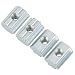 Produktbild 20pcs T Nut Mutter Nutensteine Standard-Gleitmutter verzinkter Kohlenstoffstahl Schiebe für Aluminiumprofil Zubehör(T-Nut-Muttern Typ 40 M6)