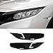 2 Pièces Voiture Phare Film Phare Transparent Noir TPU Autocollant pour Honda Civic Accord 10Th 2018 2019 2020