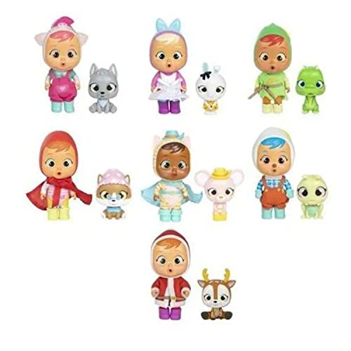 Multikids Cry Babies Magic Tears Storyland - Display 8 Unidades - BR1879, Cor: Multicor