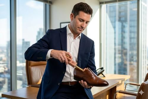 Cedar Shoe Tree – Premium Natural Wood Shoe Shaper Leather Dress Shoes – Moisture Absorbing & Odor Eliminating (EU 43-44 | Men US 9.5-10.5 | Women US 11.0-12.0 | Large |) - 4