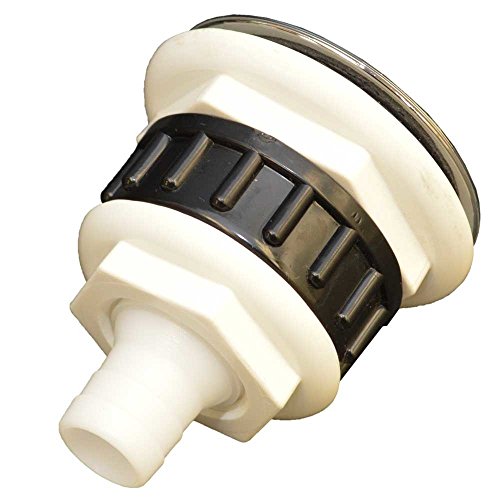 Drain Fitting (2" Drains) Straight For 1 1/2"Hose #TOP2