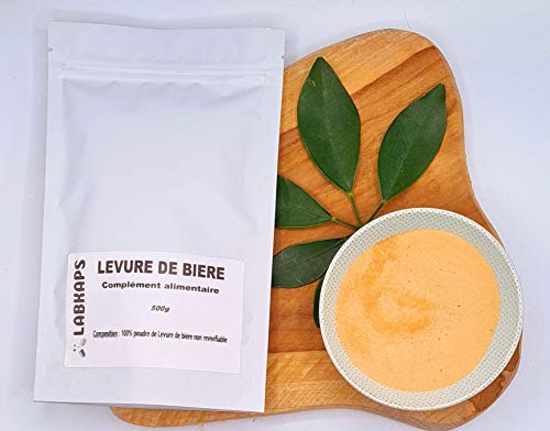 LEVURE DE BIERE POUDRE - 500g - complément alimentaire Cover