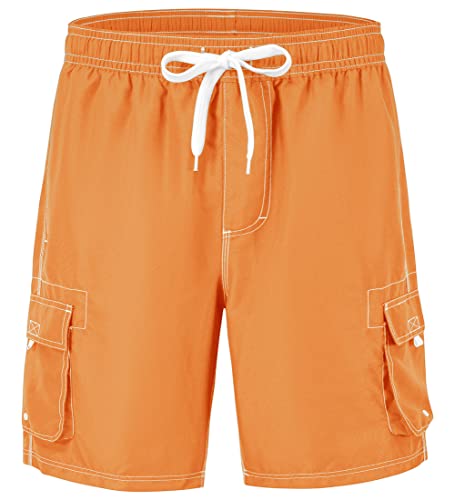 Gopune Men's Board Shorts Quick Dry Sportwear with Mesh Lining