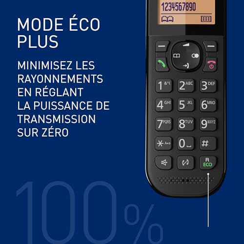 Téléphone Fixe Sans Fil Solo Kx tgc420frw Panasonic Le Téléphone Fixe - vue 8