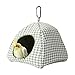 Kwerdas Bird nest House Hanging Hammock Bird Bed for Hamster Small Medium Parrot Conure Lovebird Budgie Cockatiel Parakeets