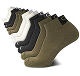 Picture of Calvin Klein Mens Quarter Socks - 12 Pack Breathable Soft Cushioned Quarter Cut Athletic Ankle Socks for Men, Size 7-12, Kalamata Assorted