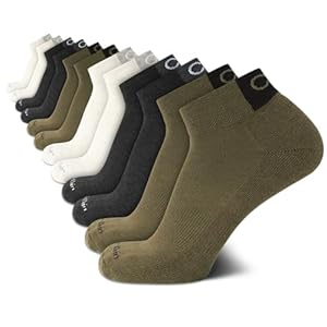 Calvin Klein Men’s Socks – Athletic Cushioned Quarter Cut Ankle Socks (12 Pack)