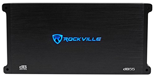 Rockville Db55 4000 Watt/1000W Cea Rms 5 Channel Amplifier Car Stereo Amp, Loud! #TOP2