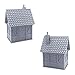 EnderToys Cottage Bundle, Terrain Scenery for Tabletop 28mm Miniatures Wargame, 3D Printed and Paintable