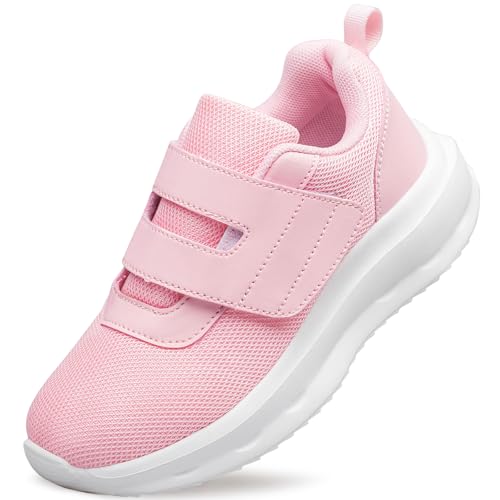 Toddler Shoes Girls Sneakers Kids Running Shoes Tennis Fitness Athletic Breathable Lightweight Child Pink Toddler Size 7
