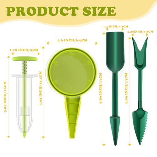 Set Mini Dispensador de Semillas Manual 6 Piezas miniatura 2