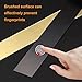 LKYJD 50mmx8m Stainless Steel Trim Strips Brushed Gold Metalized Wall Trim Molding Thin Metal Finishing Sheet for Mirror Frame Wall Metal Gap Strip Filler Trim for Kitchen Tools and Home Decoration