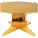 Beistle Golden Metallic Cake Stands