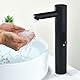 Automatischer, berührungsloser Waschbeckenarmatur, Sensor, bewegungsaktiviert, No-Touch-Messing-Wasserhahn mit einstellbarem Temperaturkontrollgriff für Zuhause, Waschtisch, Gewerbe und Büro (hoch