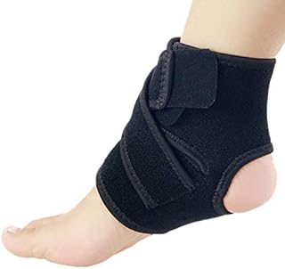 Milisten Ankle Brace Adjustable Compression Foot Ankle Support Wrap Brace Ankle Sleeve Immobilizer