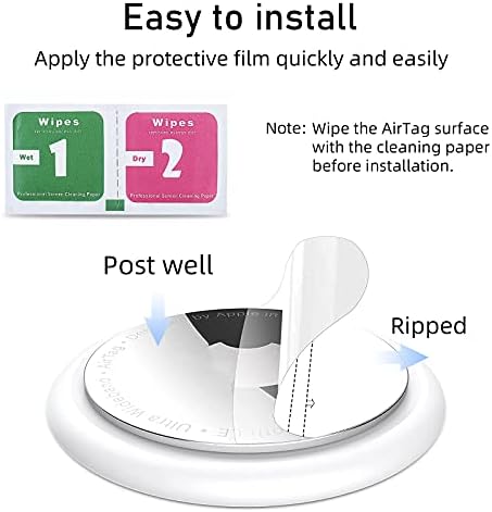 leChivée 4 Packs Silicone Case Compatible with Apple Airtags, Anti-Scratch AntiDrop Airtag Adhesive Case Holder Airtag Sticker Protective Cover, Stick On Tablet Bike Dog Collar
