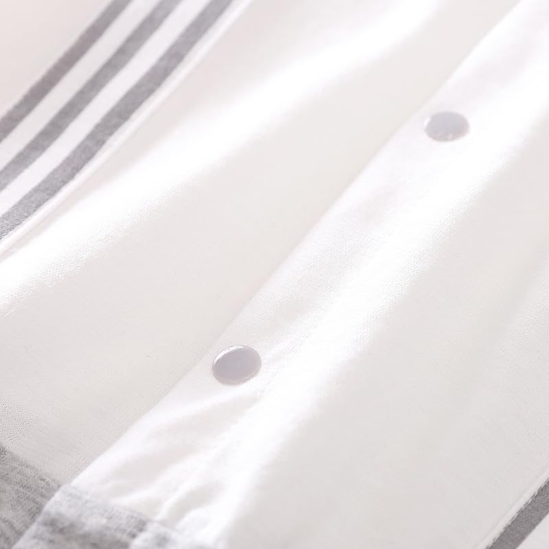 HUAANIUE Newborn Baby Boys Gentleman Romper One Piece Short Sleeve Bowtie Outfit Formal Wear Tuxedo Suit3