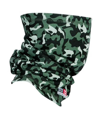 Image of BOCOMAL FR Neck Gaiters Face Mask 7oz Mightweight Flame Resistant Welding Hood NFPA2112 CAT2