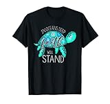 In Oceans Deep My Faith Will Stand Turtles Sea T-Shirt