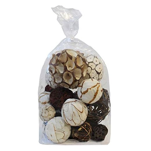 Blue Donuts Decorative Balls for Centerpiece – Decorative Bowl Fillers, Assorted Rattan Wicker Balls Orb Grapevine Ball, Vase Fillers, Home Table Decor