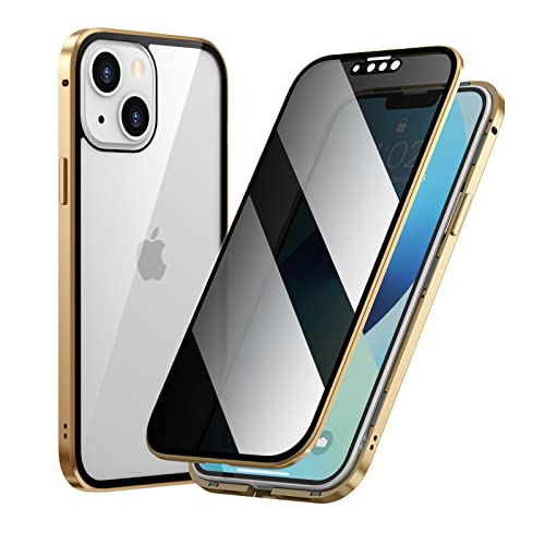 Coque anti-regard iPhone 14 Guppy magnétique avec filtre de confidentialité et verrou