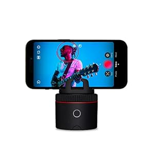 Pivo Pod Classic Influencer Edition Auto Face Tracking Phone Holder, 360° Rotation, Content Creator Essentials, Portable, Vlogging, Live Stream, YouTube, TikTok, Compatible with iPhone and Android